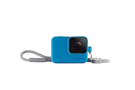 GoPro Silicone Sleeve Lanyard Blue for HERO7 Cameras