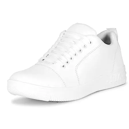 Kraasa ReviveRetro White Sneakers for Men Casual Shoes for Men Streetwear Fashion Sneakers for Men