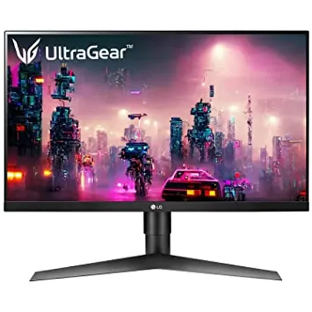 LG Ultragear 69 cm IPS FHD G Sync Compatible HDR 10 Gaming LCD Monitor Display Port HDMI x 2 Height Adjust Pivot Stand 144Hz 1ms 1920 x 1080 Pixels Made in India 27GL650F Black Small