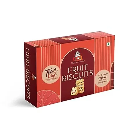 Lal Sweets Fruit Cookies 400g Pack Of 1 Fruit Nut Cookies Fruits Biscuits No Maida Healthy Snacks For Adults Kids