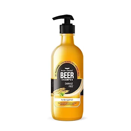 Park Avenue Beer Shampoo For Damage Free Hair With Hops Barley Proteins And Vit B 650Ml
