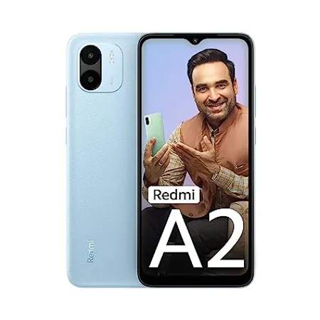 Redmi A2 Aqua Blue 2GB RAM 32GB Storage Powerful Octa Core G36 Processor Upto 7GB RAM Large 16 5 cm HD Display with Massive 5000mAh Battery 2 Years Warranty Limited time Offer 