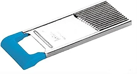 Ritu New Handle Plastic Slicer Ripple Multicolour