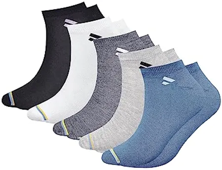 SJEWARE 5 Pairs Solid Ankle Socks for Men Women Multicolor Pack of 5 Free Size