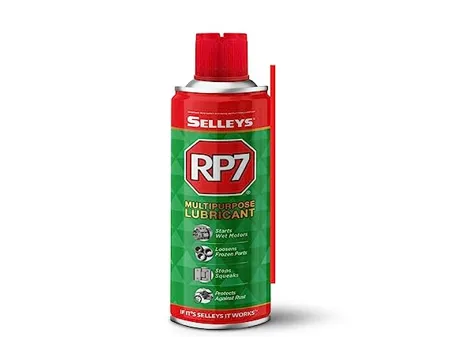 Selleys RP7 105 Ml Clear Multipurpose Lubricant Cleaner for Chimney Rust Remover Auto Maintenance Loosens Stuck Parts Removes Stain Sticky Residue Descaling Cleaning Agent