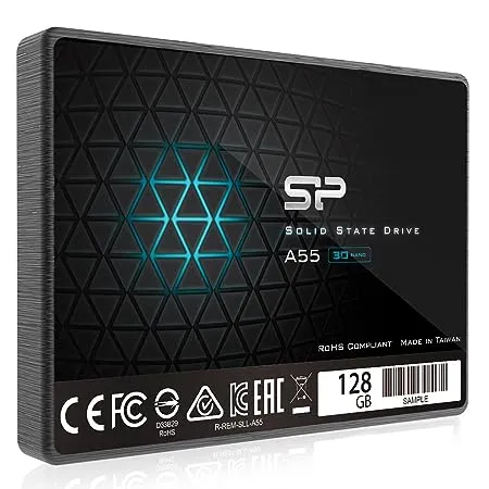 Silicon Power Ace A55 256GB SATA SSD Up to 560MB s 3D NAND with SLC Cache 2 5 Inch SATA III 6Gb s Internal Solid State Drive for Desktop Laptop PC Computer