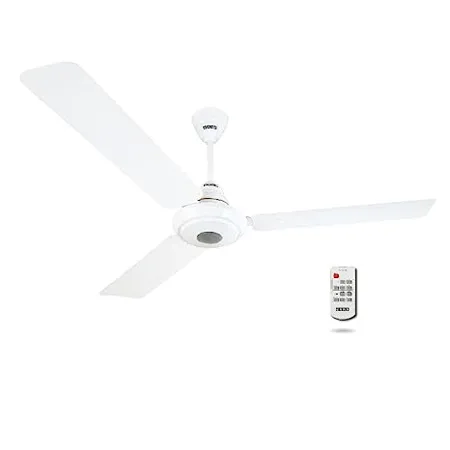 USHA Energia 1200mm High Speed 5 Star 32 Watt Energy Saving BLDC Ceiling Fan with Remote Control White 