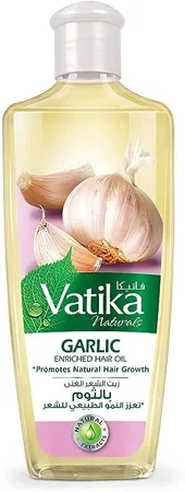 Vatika Dabur Garlic Enriched Hair Oil For Hair Growth 200 Ml 