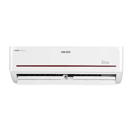 Voltas 1 5 Ton 3 Star Fixed Speed Split AC Copper LED Display Anti dust Filter 2023 Model 183 Vectra Prism White 