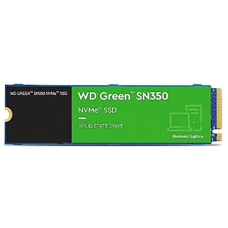 Western Digital WD Green SN350 NVMe 240GB Upto 2400MB s 3 Y Warranty PCIe Gen 3 NVMe M 2 2280 Internal Solid State Drive SSD WDS240G2G0C 