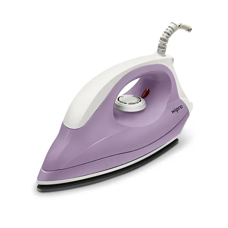 Wipro Super Deluxe 1000 Watt GD205 Automatic Electric Dry Iron Large Soleplate Anti bacterial German Weilburger Double Coated Soleplate Quick Heat Up
