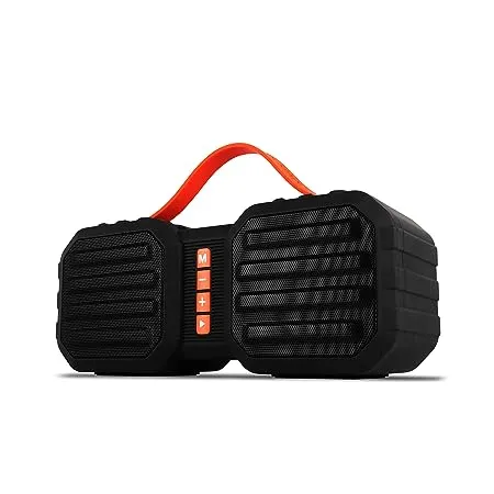 ZEBRONICS Sound Feast 50 14 W Portable Speaker Supporting Bluetooth Pendrive Slot mSD Card FM Call Function Black 
