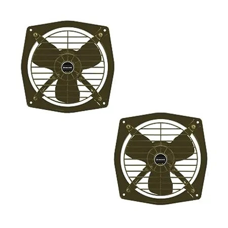 anchor by panasonic ANMOL 300 mm Exhaust Fan For Kitchen Bathroom with Strong Air Suction 50W Metallic Grey Pack of 2 