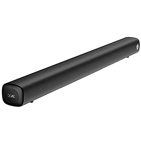 boAt Aavante Bar Tune Soundbar with 60W RMS Signature Sound 2 0 Channel Multi Connectivity Modes BT v5 3 EQ Modes Bass Treble Controls Remote Control Jade Black 