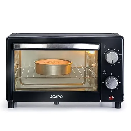 AGARO Marvel 9 Liters Oven Toaster Griller Cake Baking OTG Black 