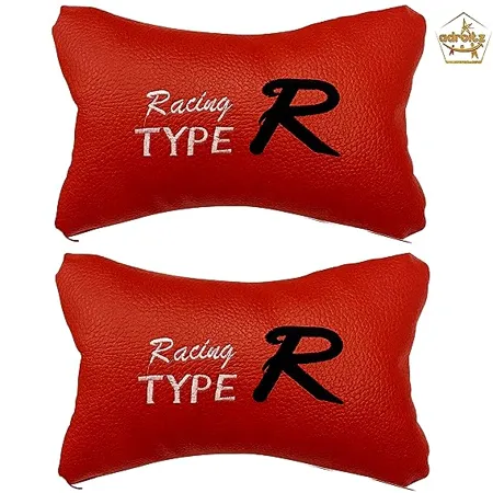 Adroitz AK CSN 000 TYPR RD Cushion Set of 2 Medium for Maruti Suzuki Alto Maruti Suzuki Wagon R Tata Tiago Tata Punch Hyundai Santro Hyundai Grand I 1O and Other Vehicles