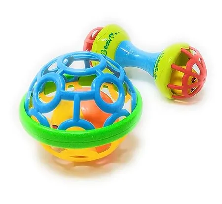 Akrobo Rattles and Teether Rattle 