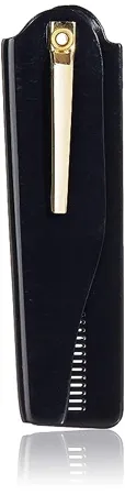 Amazon Brand Solimo Handmade Black Foldable Pocket Comb 16 5 cm x 2 5 cm