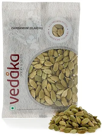 Amazon Brand Vedaka Whole Cardamom Elaichi 100g