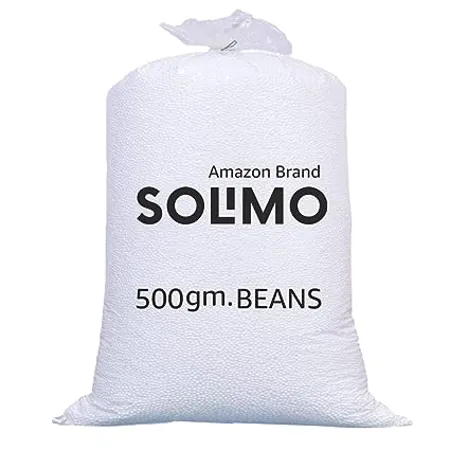 Amazon Solimo Beans Refill Pack Fillers for Bean Bag 500 Grams 