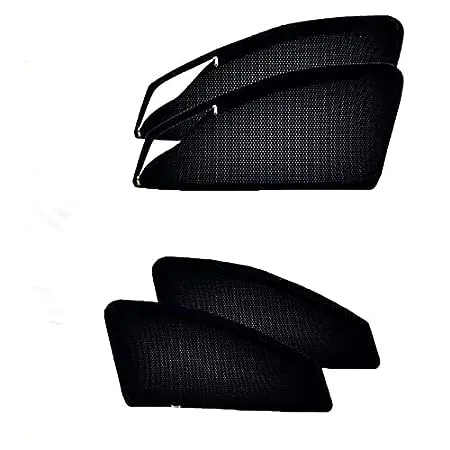 Auto Pearl Zper MCurtain HondaMobilio Zipper Magnetic Sun Shades Car Curtain Compatible with Endeavour Set of 6