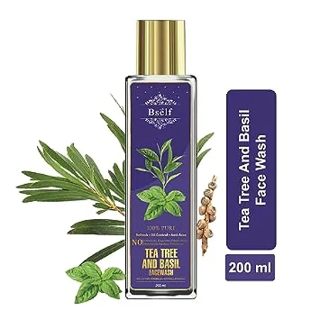 BSELF Tea Tree Basil Face Wash
