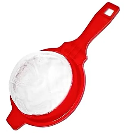 BigPlayer Plastic Multipurpose Tea Strainer Chalni Versatile Efficient Durable Ideal for Tea Brewing Straining Filtering and More
