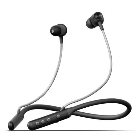 Boult Audio YCharge Wireless in Ear Bluetooth Earphones with 12H Playtime Type C Fast Charging 20Min 100 Playtime Pro Calling Mic Made in India 12mm Bass Drivers IPX5 Neckband Black 