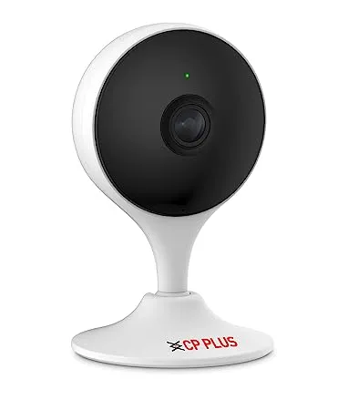 CP PLUS 2MP Full HD Smart Wi fi CCTV Home Security Camera 2Way Talk Motion Detect Human Detection Supports ONVIF Night Vision Supports SD Card Up to 256 GB CB21