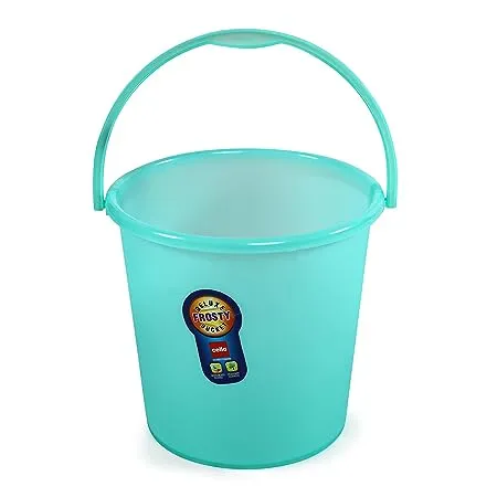 Cello Plastic Frosty Bucket DLX 16 litres Green CLO FRSTY BCKT 16L GRN 