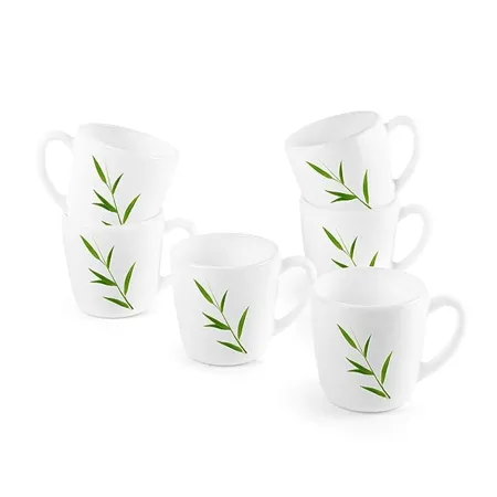 Cello Ricca Mug Small 10CL Set of 6 Pcs Bamboo Grove
