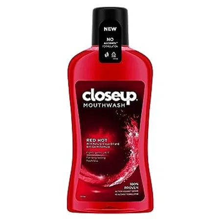 Closeup Red Hot Mouthwash Pack of 500 ml