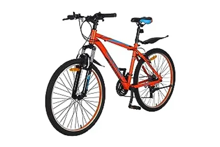 Cockatoo CBC 05 Elite Series 26T 21 Speed Road Cycle with Shimano Derailleur DIY Installation 2 Year Warranty Orange 