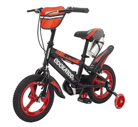 Cockatoo Premium Kids Edition CKC Series Kids Bicycle with Clipper Break DIY Installation 2 Year Warranty Red 12T 2 4 Years 