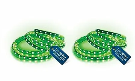 Crompton 5 Meter Strip Light Green 300 LEDs Pack of 2 Without Driver 