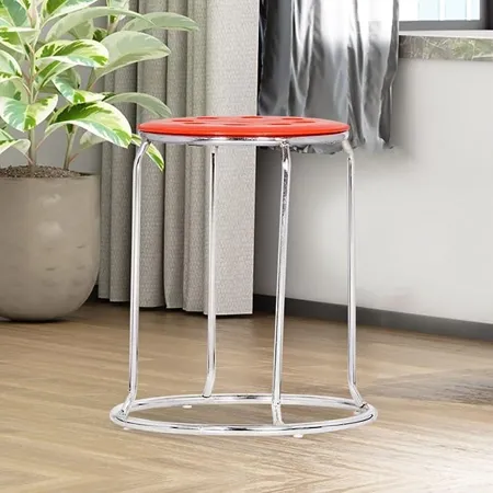 Da URBAN DISC Multi Purpose Stack Stool Red 1 pc 