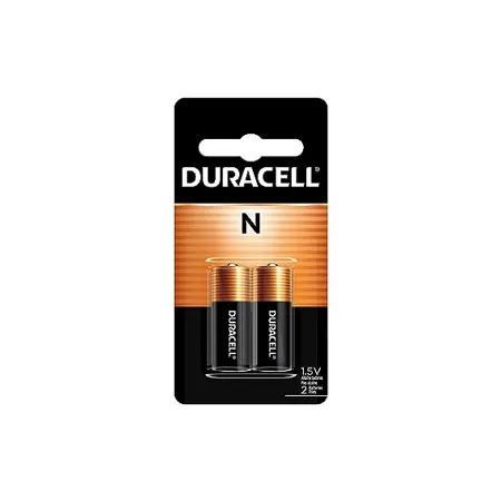 Duracell Specialty N Alkaline Battery 1 5V Pack of 2 E90 LR1 Suitable for use in flashlights calculators and Bike Lights