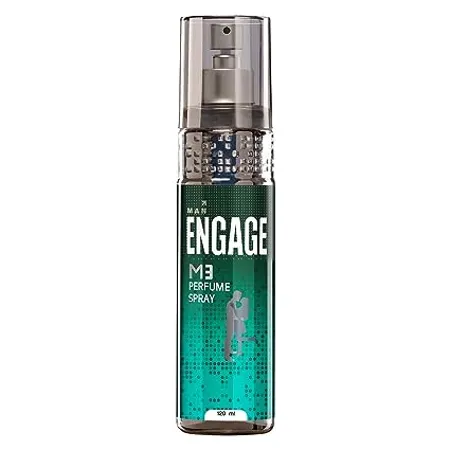 Engage M3 Perfume Spray For Men Fresh and Minty Skin Friendly 120ml