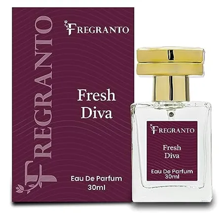 FREGRANTO Luxurious Fragrance Perfume Long Lasting Cool Fresh Scent For Men Women Fresh Diva 