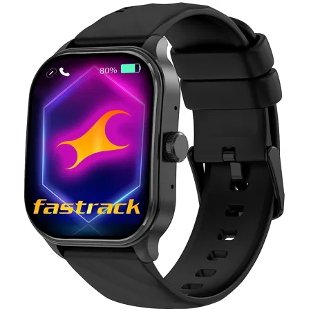 Fastrack Limitless FS1 Pro Smart Watch 1 96 Super AMOLED Arched Display with 410x502 Pixel Resolution SingleSync BT Calling NitroFast Charging 110 Sports Modes 200 Watchfaces Upto 7 Days Battery