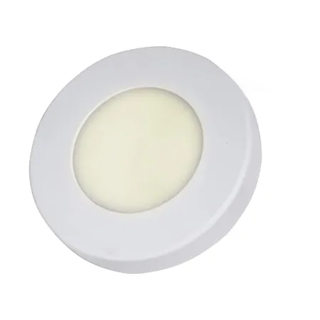 Gesto 3W Led Surface Mounted Aluminum Sticker Cabinet Light for Display Showcase Hallway Closet Warm White Pack of 1