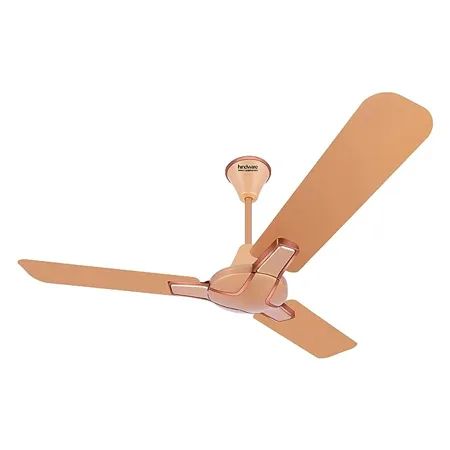 Hindware Smart Appliances Alita Amber Gold 1200MM Ceiling Fan for Home Star Rated Metallic Finish Energy Efficient with High Air Delivery and 47W Copper Motor Alumimium Aerodynamic blade 