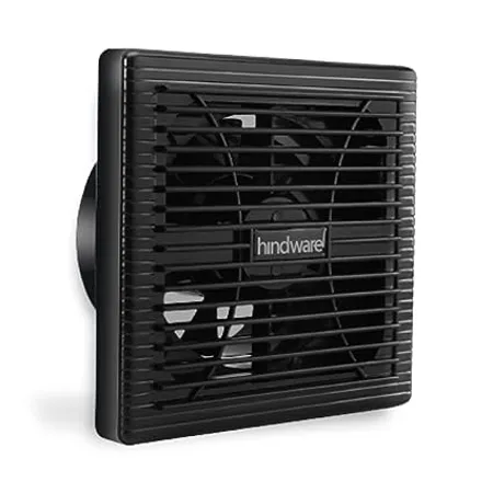Hindware Zorio Ax Arc 100mm Exhaust Fan Low Noise Powerful Air Suction and High Speed For Kitchen or Bathroom With Overload Protection For Odourless Clean and Fresh Air Black 