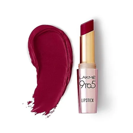 LAKM 9TO5 Primer Matte Lip Color MP6 Deep Wine 3 6 g