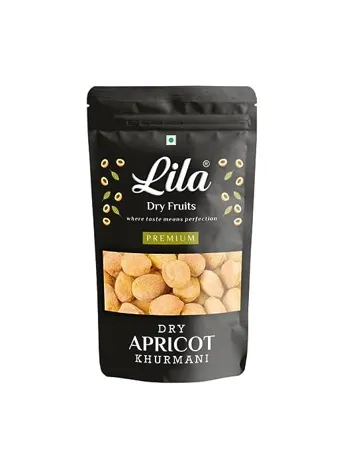 LILA DRY FRUITS Dried Premium Afghani Apricots Vegan Sun Dried Apricots Gluten Free Sodium Free Add in your Healthy Recipes Dry Fruit 1 