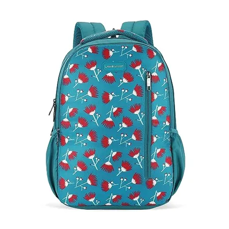Lavie Sport Floral Print 26L Casual Backpack School Bag for Girls