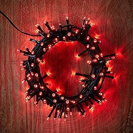 Lexton Decorative 10 Meter Rice Light Red 