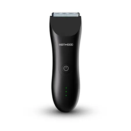 MENHOOD Men s WaterProof Cordless Grooming Trimmer for Men Suitable for Beard Body Private Part Shaving Head and Pubic Hair 150min Run Time Black 
