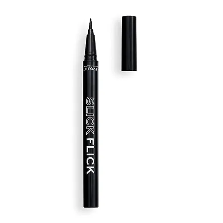 Makeup Revolution Slick Flick Eyeliner Black Smudge proof and waterproof Long lasting Bold Liner Paraben Cruelty Free 1g