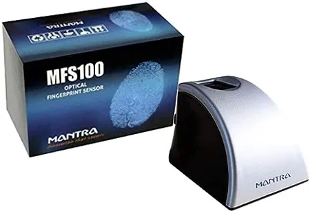 Mantra MFS100 Biometric Fingerprint Scanner Grey 